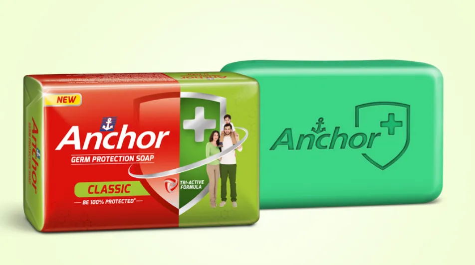 Anchor Soap - Classic Green, 125 gm Pack of 5 /220rs