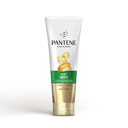 Pantene Advanced Hairfall Solution, Anti-Hairfall Silky Smooth  Unscented Conditioner, 200ML, 1 Count 190rs